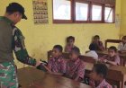 TNI Tanamkan Nilai Karakter di Papua: Satgas Yonif 121/Macan Kumbang Bina Siswa SD Inpres Bompay
